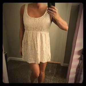 Off white lace dress